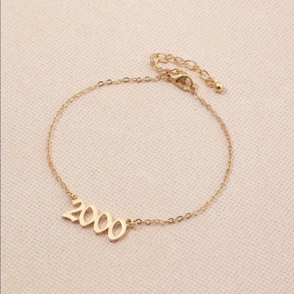 LAST ONE SALE 2000 Birth Year Anklet / Bracelet - Picture 5 of 5